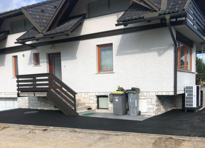 Zemeljska pripravljalna dela, gradnja cest, tlakovanje, asfaltiranje, gradnje škarp