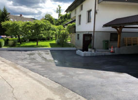 Zemeljska pripravljalna dela, gradnja cest, tlakovanje, asfaltiranje, gradnje škarp